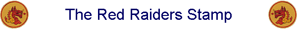 The Red Raiders Stamp